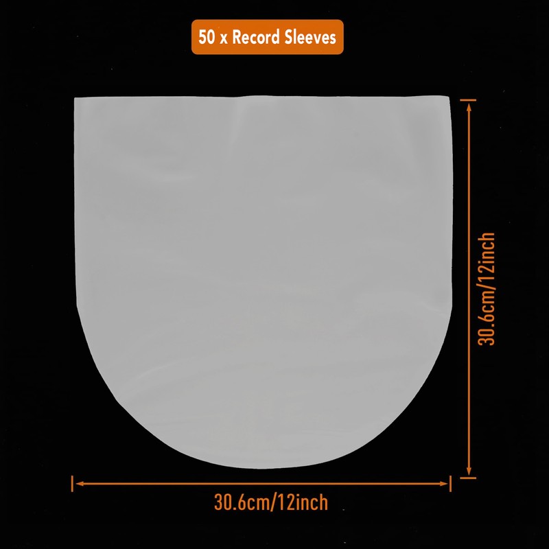 12 Inch Record Inner Sleeves Prevent Static Dustproof HiFi Protective