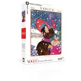 New York Puzzle Company - Vogue Magazine Winter Wonders - 1000 Piece Jigsaw Puzzle for Adults