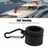 2 Pcs G3/4 Flag Pole Rings Aluminium Alloy 360° Rotating