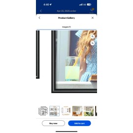 Squid Game Young-Hee Girl Doll Framed Wall Art 11x14 Video Game Room Man Cave