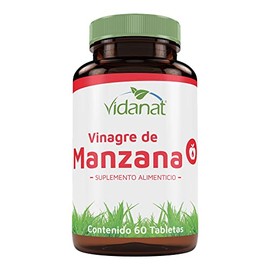 Vidanat Vinagre de Manzana 60 Tabletas  Complemento Alimenticio de Calidad                                                                            