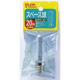 Elpa G-75H(C) Space Bulb Indirect Lighting E17 20W Clear