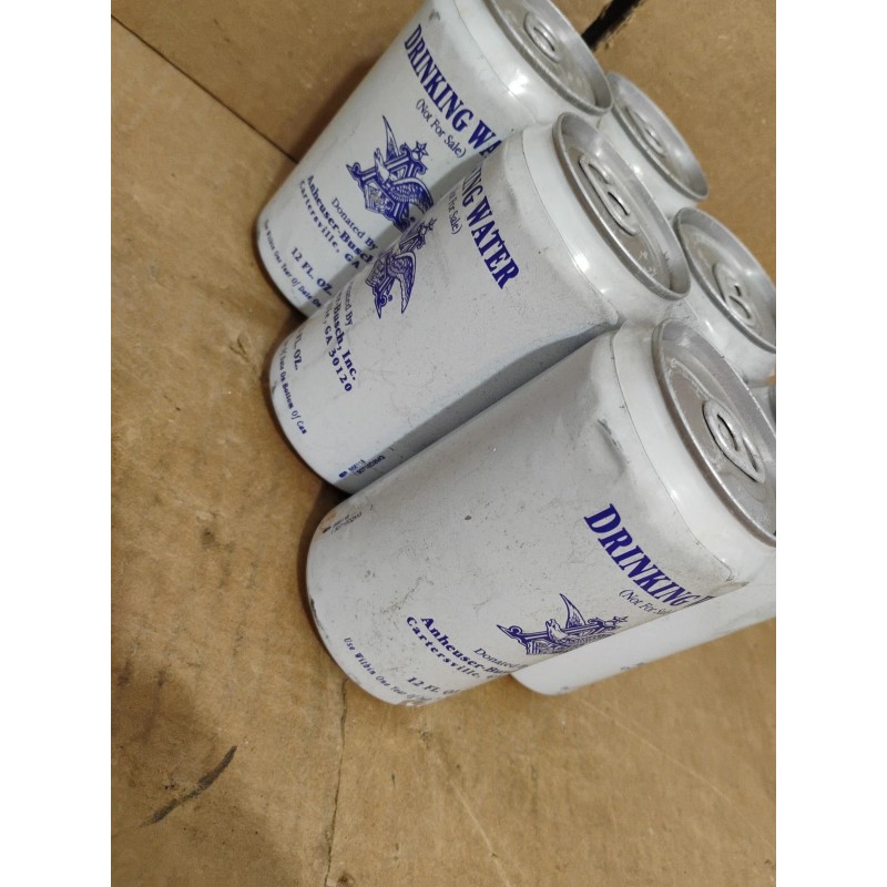 Budweiser Vintage 6 pack Anheuser Busch Drinking Water Virginia 2003