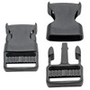 Litoexpe 50 Pieces 1 Inch Quick Side Release Plastic Buckle,
