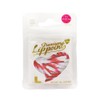 L-Style Premium Lippoint N9 TwinColor White Pack of 30 Red