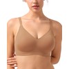 HSIA Wireless Tshirt Bras for Women Push Up Seamless Full