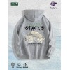 Money Stacks Graphic Hoodie 100% Cotton US Warehouse 7 ColorsColor: