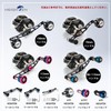 HEIGHTEN Improved 2.8/1.8 inches (70/45 mm) Reel Handle Shimano Daiwa