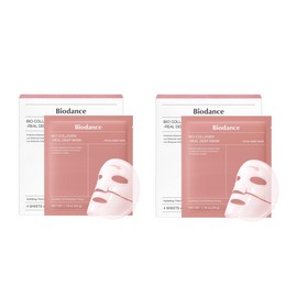 Biodance Bio Collagen Real Deep Hydrogel Mask 4 sheets, 2 pieces / 바이오던스 바이오 콜라겐 리얼 딥 하이드로겔 마스크 4매, 2개