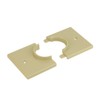 Skywalker Single-Gang Bulk Wire Splitting Wall Plate with 1-3/8” Hole
