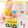 Little Explorer Yellow School Bus | Interactive Toddler Toy with