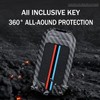 ontto Carbon Pattern Auto Key Case Fit for Toyota Avalon
