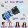 Ionic Hair Dryer with Auto-Adjusting Sensor,AI Hair Dryer with Magnetic