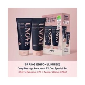 UNOVE Deep Damage Treatment EX 320ml*2ea, Type:Tender Bloom