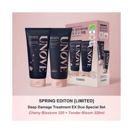 UNOVE Deep Damage Treatment EX 320ml*2ea, Type:Tender Bloom