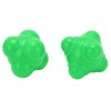2pcs Rubber Reaction Bounce Balls Irregular Shape Reaction Balls for