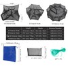 Drasry Fishing Trap Foldable Fish BaitNet for Minnow Crab Crayfish