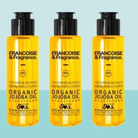 Françoise Organic Face Oil Jojoba Oil 50ml x 3 Natural Cosmetics Moisture Elasticity Blackhead Hair / 프랑스와즈 유기농 페이스오일 호호바오일 50ml 3개 천연화장품 수분 탄력 블랙헤드 헤어