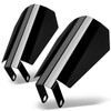 ANONEMOTO Coffin Cut Handguards Gloss Black Hand Guards Fit for