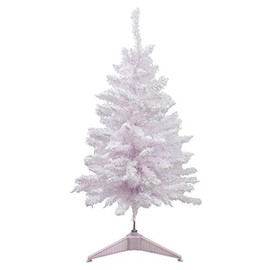 Northlight 3' x 22" Flocked Madeline Pink Spruce Artificial Christmas Tree - Unlit