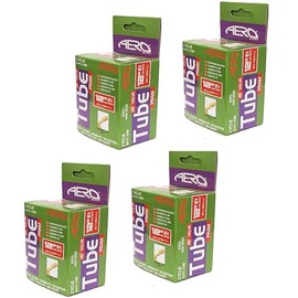 4 X Aero Sport®, 45 Degree Valve Butyl Rubber Inner Tubes 12 * 1.75/2.125 Schrader Valve for prams, buggies, mobility scooters, golf trolleys and go karts