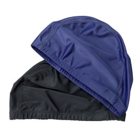 TNBF Swim Cap Large XXL Swim Hat Swimming Cap Pool Sports Gym Swimming Cap Adult (Navy/Navy, 3XL)