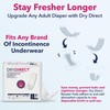 Dry Direct Ultimate Incontinence Booster Pads, Adds 3 Cups Extra