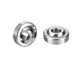 HiPicco GE5C Radial Spherical Plain Bearings, ID 5mm x OD 14mm x Width 6mm Self-lubricating Sealed Spherical Roller Bearings 2pcs