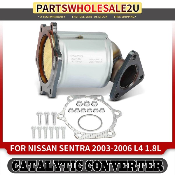 Unbranded Front LH / RH Catalytic Converter for Nissan Sentra