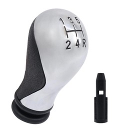HISports Car Gear Knob 5 Gears Compatible with Citroen C5 01-08 Xsara Picasso 99-08 Gear Knob 5 Gears Manual Interchangeable Car Gear Head