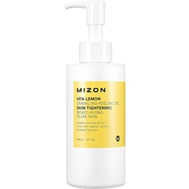 MIZON Vita Lemon Sparkling Peeling Gel 145 g – Exfoliante Facial en Gel y Limpiador Facial – Peeling Facial Suave con Limón – Skin care Coreano para Piel Grasa y Mixta