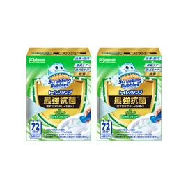 Scrubbing Bubble, Toilet Stamp, Strongest Antibacterial, Shine Mint Scent, 2 Pieces