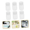 Ipetboom 6pcs Laboratory Reagent Bottles Transparent PP Material High Temperature
