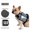 6pcs Service Dog Patches, Removable Hook & Loop Tactical Vest
