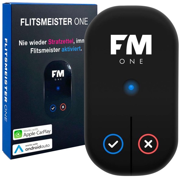 Flitsmeister ONE Speed Camera Alarm for Car - Warns of