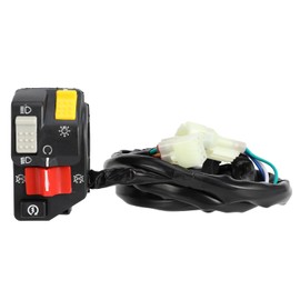 Wacece ATV Handlebar Start Stop Kill Headlight Switch for TRX400EX