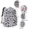 Kouxunt Cow Print Diaper Bag Backpack for Baby Girls Boys,