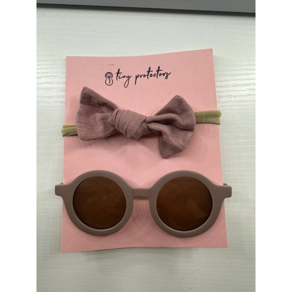Tiny Protectors Toddler Sunglasses And Headband Set