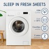 Dreamzie Elasticated Cotton Fitted Sheet, 160 x 200 x 30