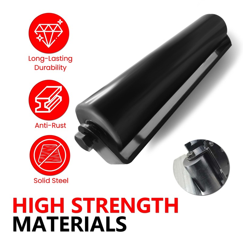 Slide Gate Guide Roller with C Post Welded Bracket, Heavy