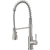 Pacific Bay Rainier Coil Pull-Down Kitchen Faucet – Commercial-Style Spring