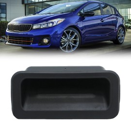 Rear Trunk Tailgate Release Button Back Lid Lock Release Handle Compatible with Kia Forte Forte5 2011-2018, Replaces# 81260-1M500 812601M500