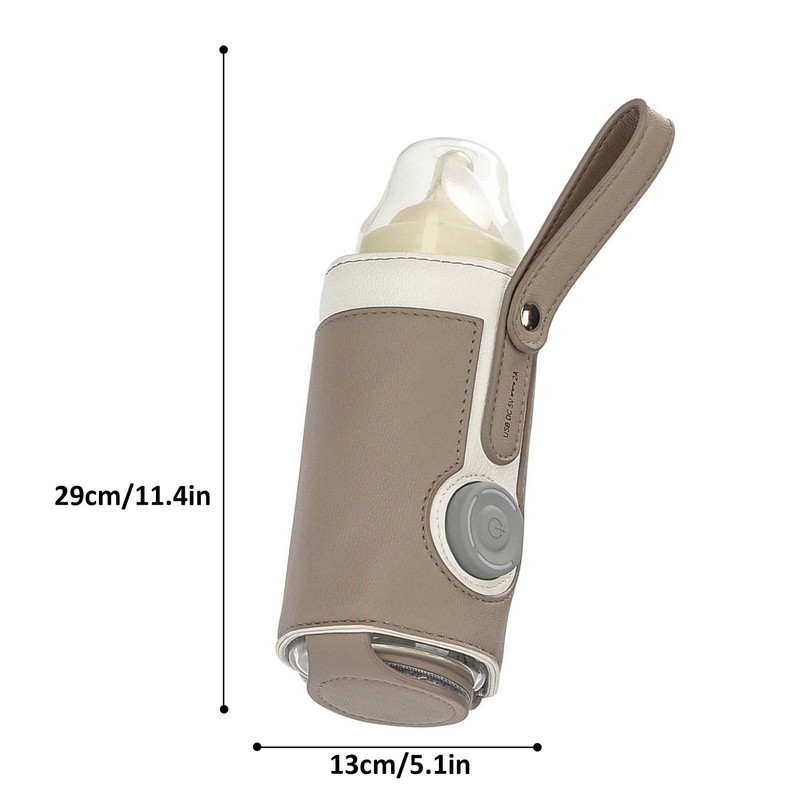 Portable Baby Bottle Warmer 3 Levels Constant Temperature Warming for