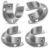 Closet Rod Bracket, Heavy Duty Closet Rod Holders, 1 Inch