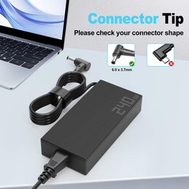 240W 20V 12A ROG AC Charger for ASUS ROG Zephyrus Duo 15 GX550LXS M16 S15 S17 G14 G15 G16 G513 GX550LXS G533 G533QS G733QM G733QR G733QS G733QSA Gaming Laptop Power Supply Adapter