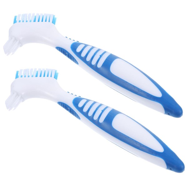 FONDOTIN 2Pcs Turtle Shell Cleaning Brush Aquatic Tortoise Shell Mud