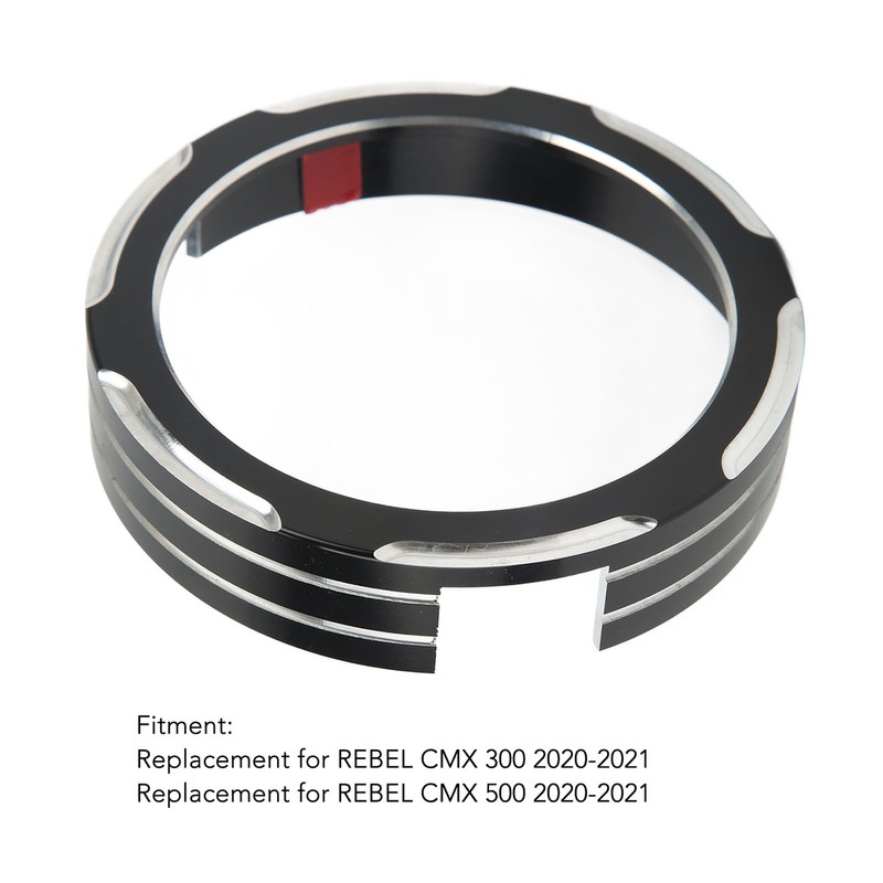 Motorcycle Speedometer Ring Cover Instrument Gauge Bezel CNC Aluminum Alloy
