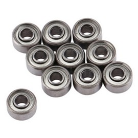 10pcs 693ZZ Miniature Bearings 3 * 8 * 4mm, Small Double Shielded Bearing with Low Noise Ideal for Small Hobby Projects