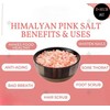 (450g) Pure Himalayan Pink Salt-Food grade Coarse for grinder &