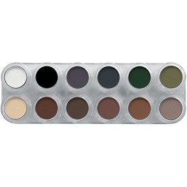 Rouge-/Lidschattenpalette UX mit 12 Farben